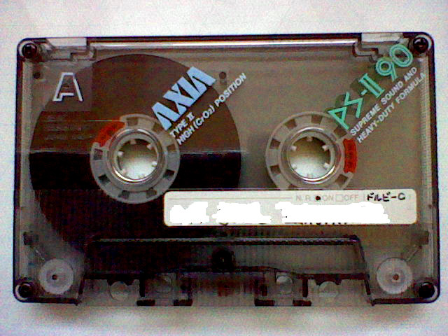 私のカセットテープ＆MDコレクション（05）AXIA PS-Ⅱ、PS-Ⅱs: 黒の ...