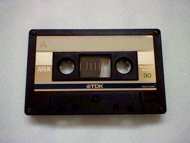 私のカセットテープ＆MDコレクション（06）TDK AR-X、SA、MA-X: 黒の